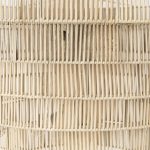 Marimba 40 L x 40 W x 24 H Natural Cane 6 Tier Chandelier
