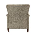 Marion Beige Floral Farmhouse Wingback Armchair 9 Marion Beige Floral Farmhouse Wingback Armchair