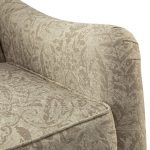 Marion Beige Floral Farmhouse Wingback Armchair 10 Marion Beige Floral Farmhouse Wingback Armchair