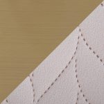 Marla Contemporary Cream Velvet Gold Nesting Ottoman Set 16 Marla Contemporary Cream Velvet Gold Nesting Ottoman Set