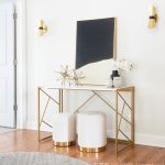 Marla Contemporary Cream Velvet Gold Nesting Ottomans 17 Marla Contemporary Cream Velvet Gold Nesting Ottomans