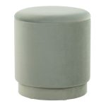 Marla Light Green Velvet Contemporary Ottoman Set 29 Marla Light Green Velvet Contemporary Ottoman Set