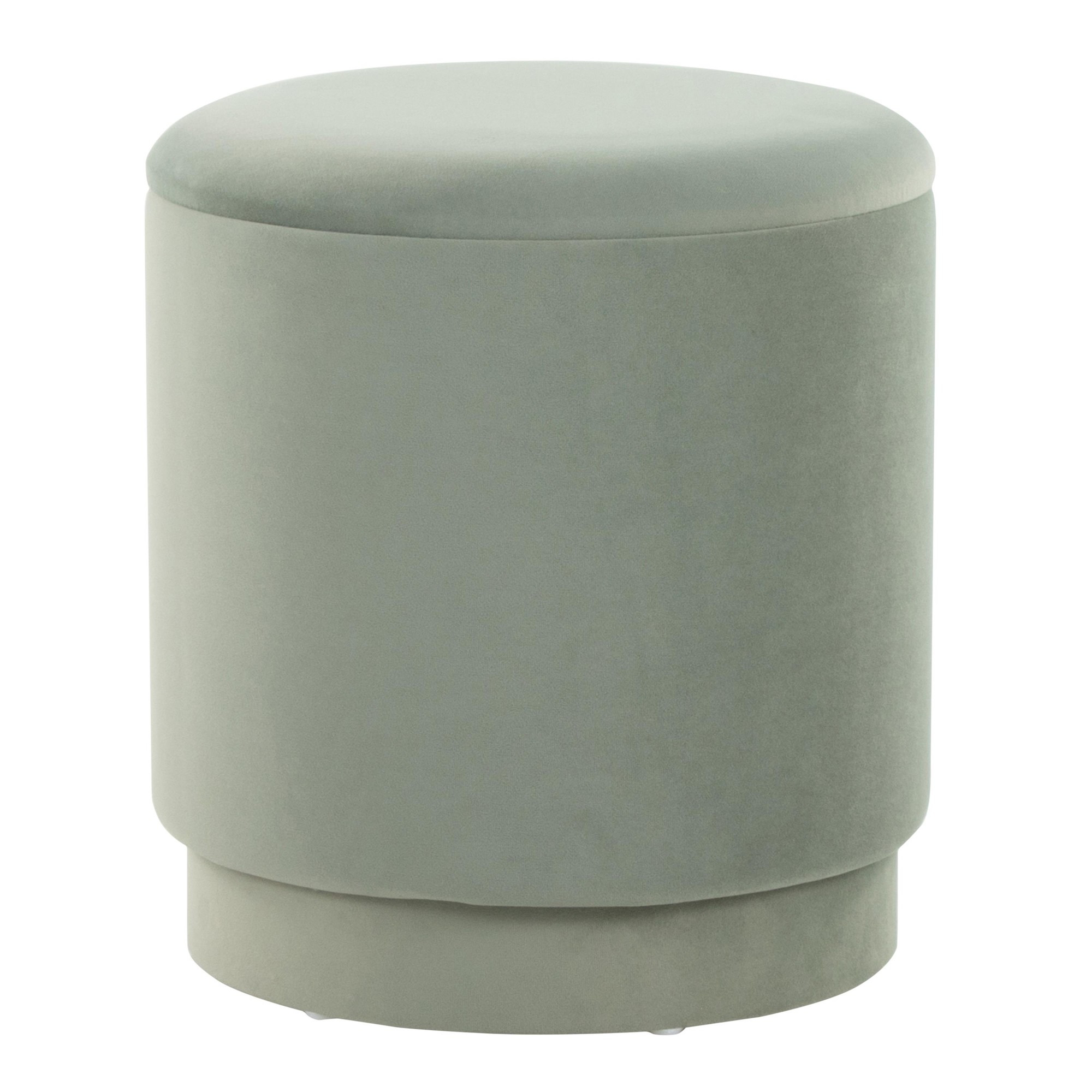 Marla Light Green Velvet Contemporary Ottoman Set 13 Marla Light Green Velvet Contemporary Ottoman Set - Image 13
