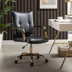 Maryland Tufted Ergonomic Swivel Faux Leather Office Chair 6 Maryland Tufted Ergonomic Swivel Faux Leather Office Chair
