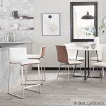 Mason Contemporary Swivel Accent Chairs Walnut White (Set of 2) 10 Mason Contemporary Swivel Accent Chairs Walnut White (Set of 2)