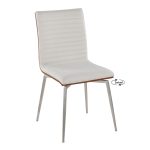 Mason Cream Swivel Contemporary Accent Chair (Set of 2)