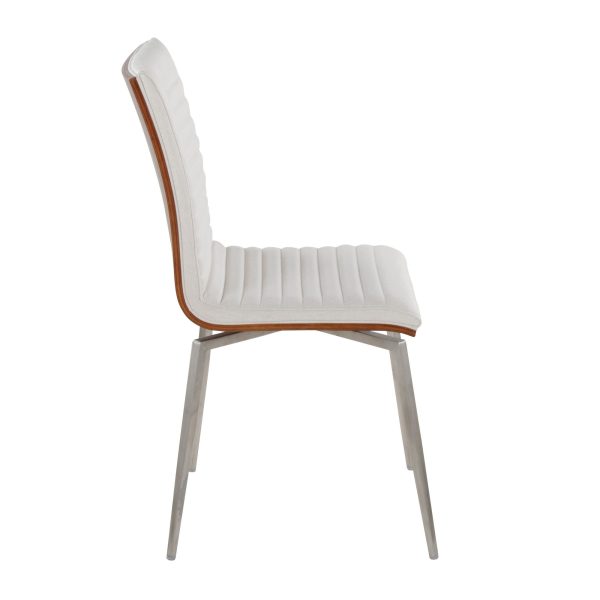 Mason Cream Swivel Contemporary Accent Chair Set of 2 3