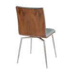 Mason Green Swivel Contemporary Accent Chairs (Set of 2) 16 Mason Green Swivel Contemporary Accent Chairs (Set of 2)