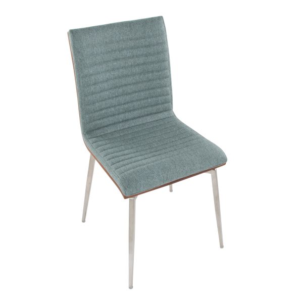 Mason Green Swivel Contemporary Accent Chairs Set of 2 8