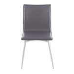 Mason Grey Faux Leather Swivel Contemporary Chair (Set of 2) 31 Mason Grey Faux Leather Swivel Contemporary Chair (Set of 2)