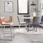 Mason Grey Faux Leather Swivel Contemporary Chair (Set of 2) 23 Mason Grey Faux Leather Swivel Contemporary Chair (Set of 2)