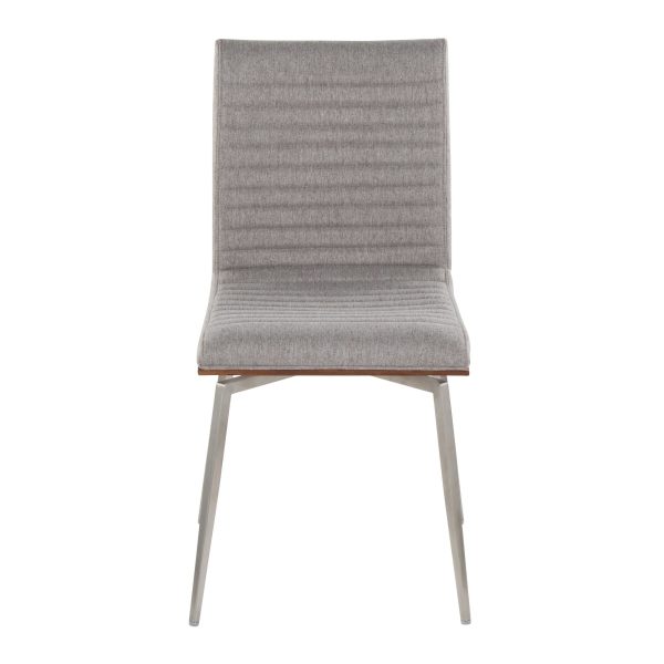 Mason Grey Swivel Contemporary Accent Chair Pair Set of 2 7