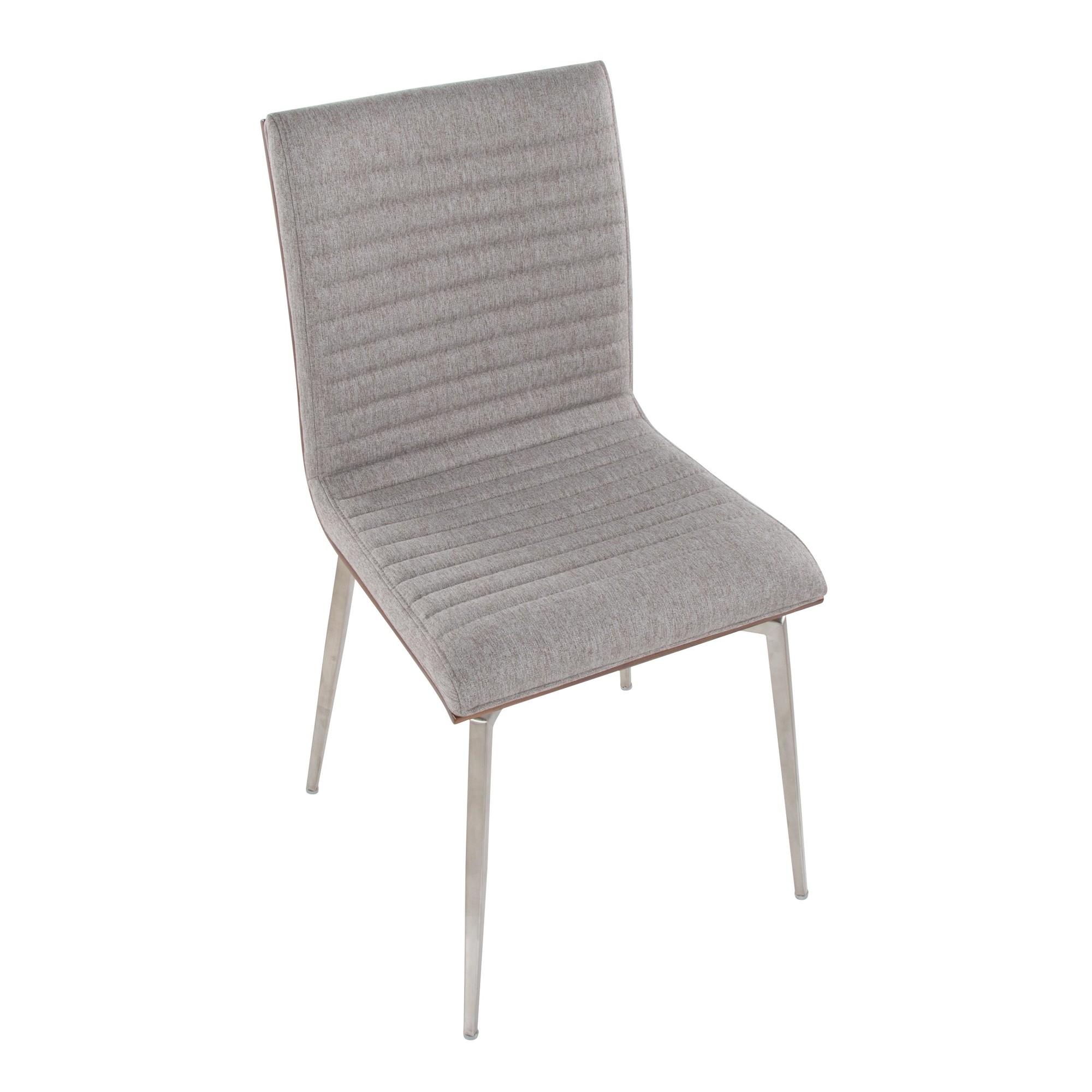 Mason Grey Swivel Contemporary Accent Chair Pair (Set of 2) 9 Mason Grey Swivel Contemporary Accent Chair Pair (Set of 2) - Image 9