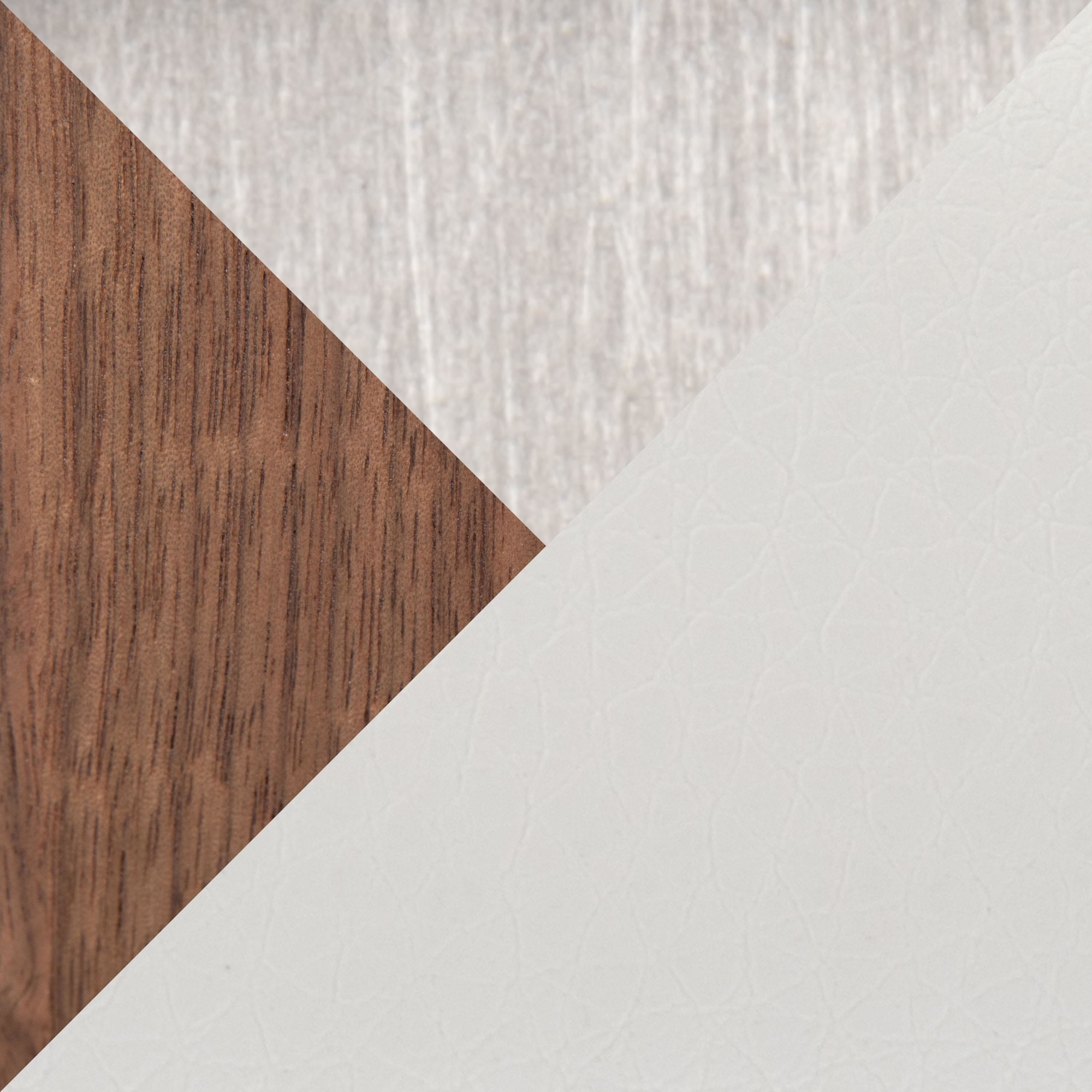 Mason Mara 30 Contemporary Walnut and White Barstools (Set of 2) 9 Mason Mara 30 Contemporary Walnut and White Barstools (Set of 2) - Image 9