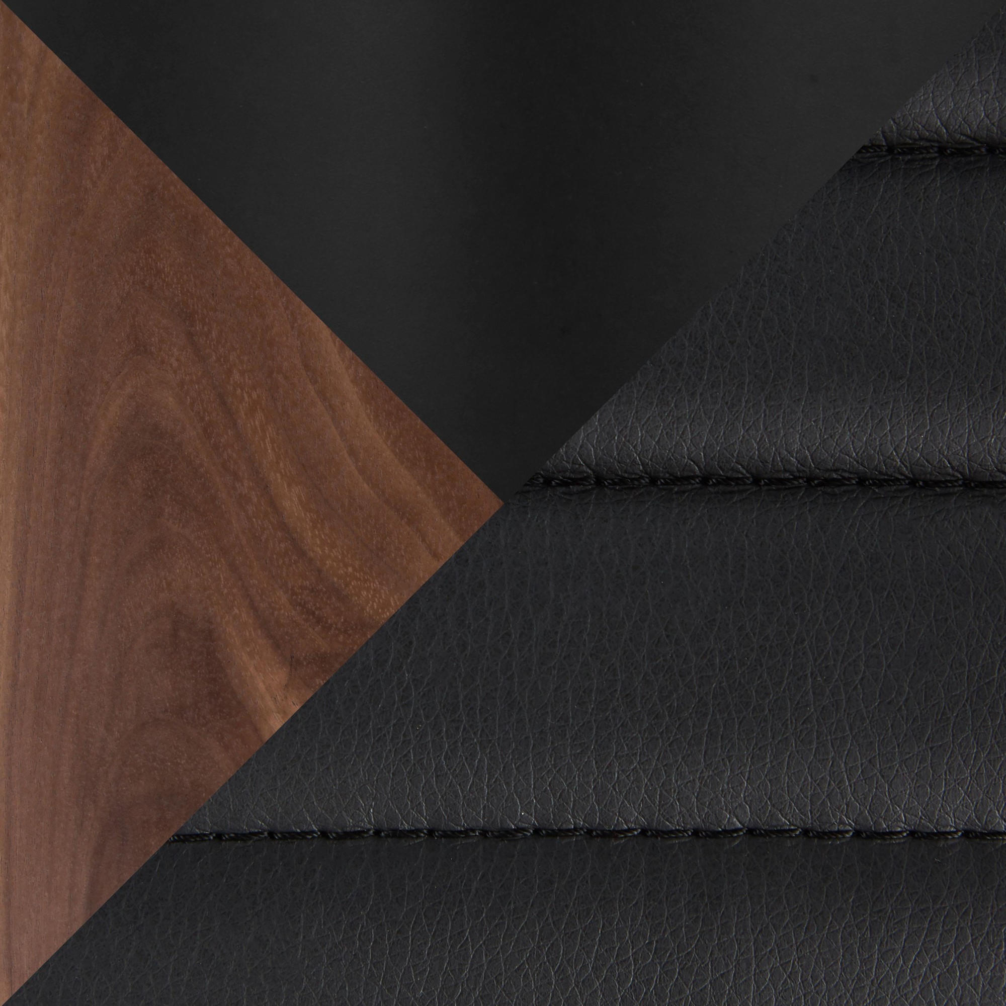 Mason Mara 30-Inch Black Faux Leather Contemporary Barstools (Set of 2) 9 Mason Mara 30-Inch Black Faux Leather Contemporary Barstools (Set of 2) - Image 9