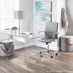 Master Grey Faux Leather Contemporary Swivel Office Chair 13 Master Grey Faux Leather Contemporary Swivel Office Chair