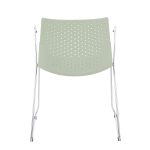 Matcha Green Chrome Contemporary Dining Accent Chairs (Set of 2) 15 Matcha Green Chrome Contemporary Dining Accent Chairs (Set of 2)