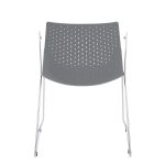 Matcha Grey Chrome Contemporary Accent Chairs (Set of 2) 15 Matcha Grey Chrome Contemporary Accent Chairs (Set of 2)