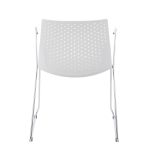 Matcha White Contemporary Chrome Accent Chairs (Set of 2) 17 Matcha White Contemporary Chrome Accent Chairs (Set of 2)