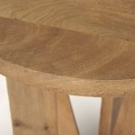 Mattius Light Wood Accent Table