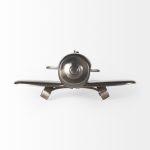 Maverick II 13L x 11W Gray Metal Fighter Plane 14 Maverick II 13L x 11W Gray Metal Fighter Plane