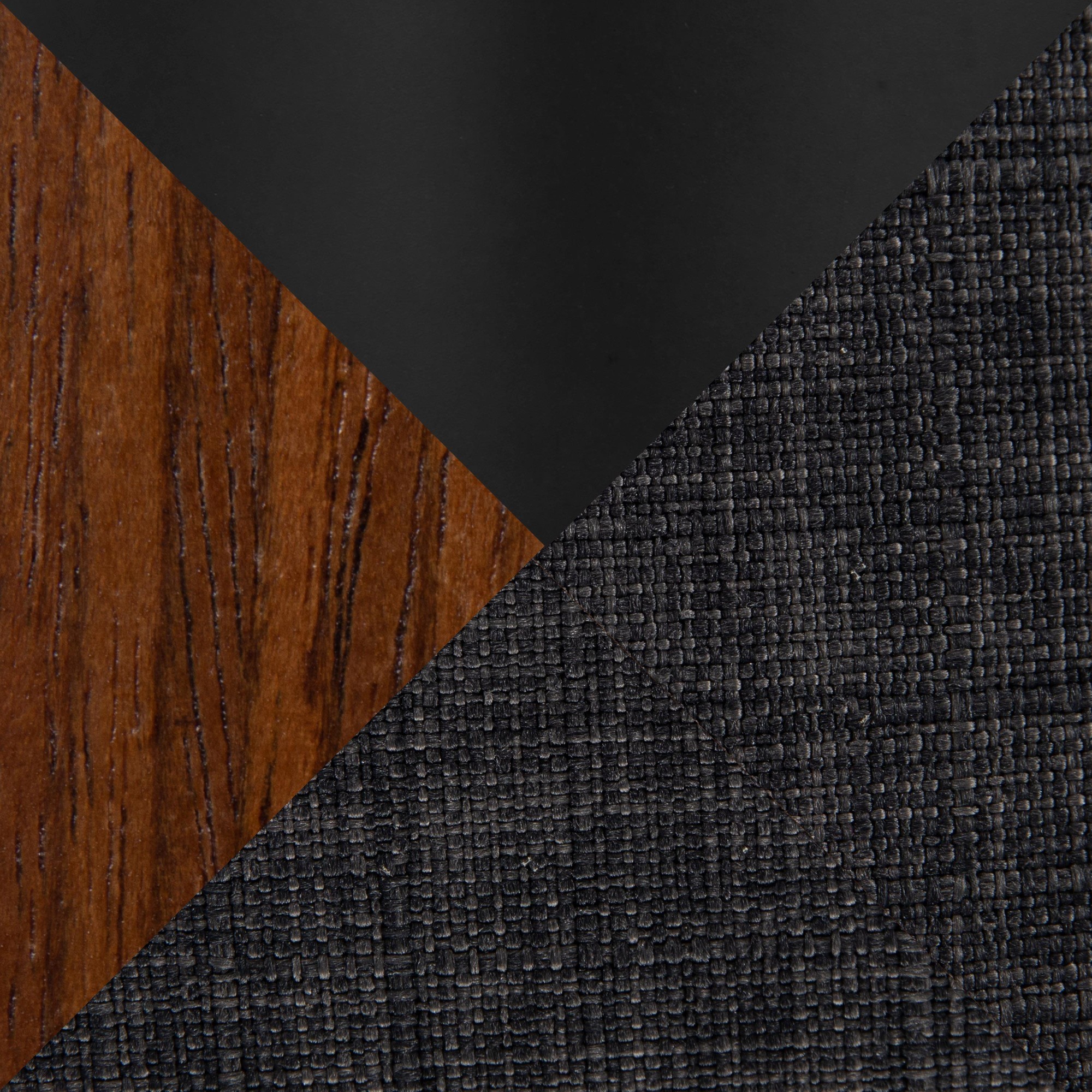 Maya 24 Inch Mid-Century Walnut/Charcoal Swivel Counter Stools (Set of 2) 11 Maya 24 Inch Mid-Century Walnut/Charcoal Swivel Counter Stools (Set of 2) - Image 11