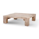 McArthur 48x48 Square Reclaimed Solid Wood Coffee Table
