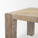 McArthur 94" Whitewash Reclaimed Wood Dining Table