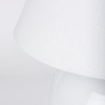 Mehdi White Ceramic Table Lamp