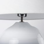 Mehdi White Ceramic Table Lamp