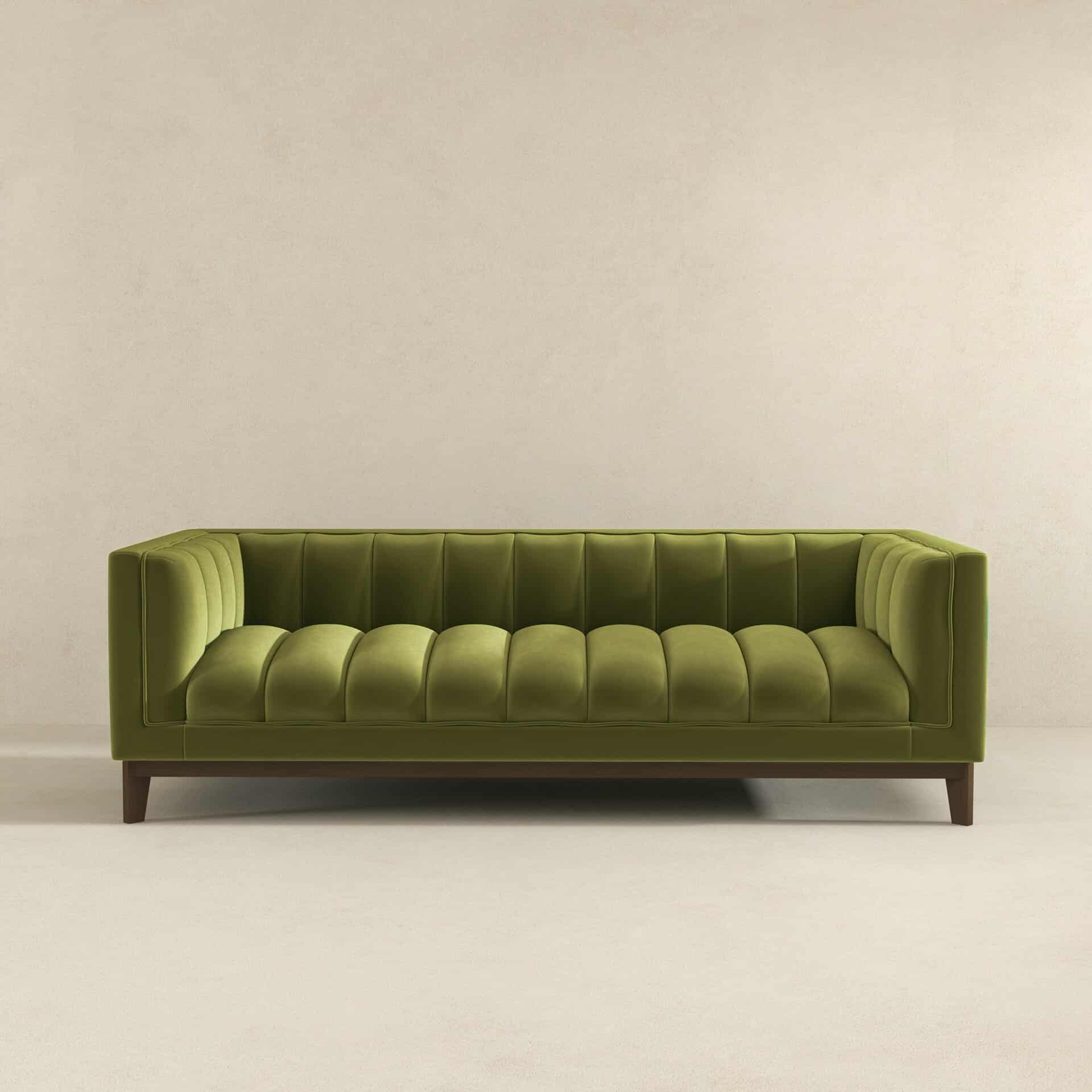 Mid Century Modern Green Velvet Sofa for Living Room 10 Mid Century Modern Green Velvet Sofa for Living Room