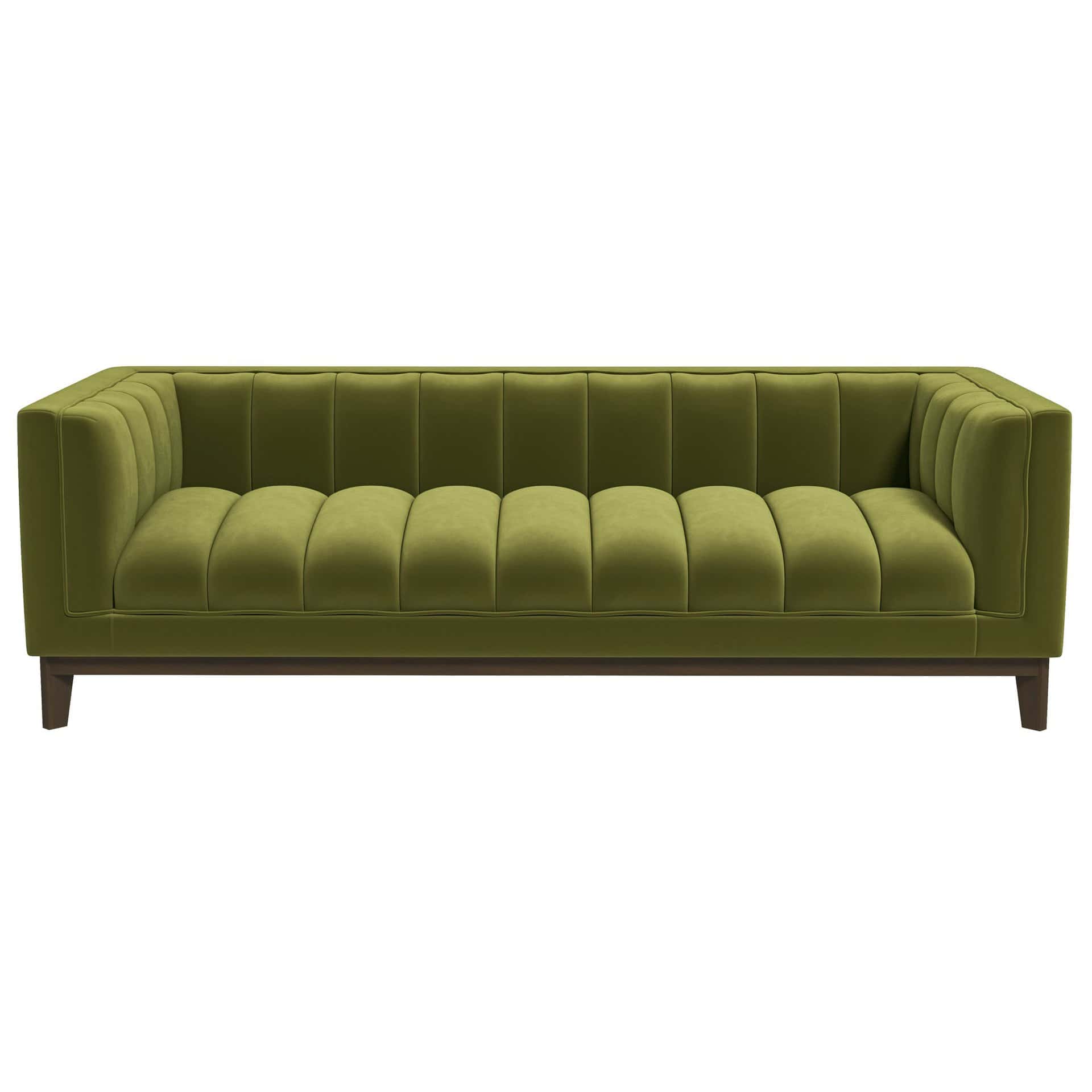 Mid Century Modern Green Velvet Sofa for Living Room 12 Mid Century Modern Green Velvet Sofa for Living Room