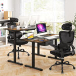 Ergonomic Mesh Office Chair with Lumbar Support and Flip-up Armrests 9 Ergonomic Mesh Office Chair with Lumbar Support and Flip-up Armrests