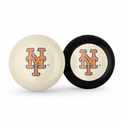 Mets MLB Logo Cue Ball and 8 Ball