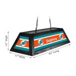 Miami Dolphins 42 Inch Acrylic Billiard Lamp
