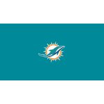 Miami Dolphins 8 ft Billiard Cloth Anti Friction Polyester