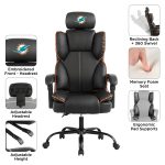 Miami Dolphins Embroidered Headrest Adjustable Champ Chair