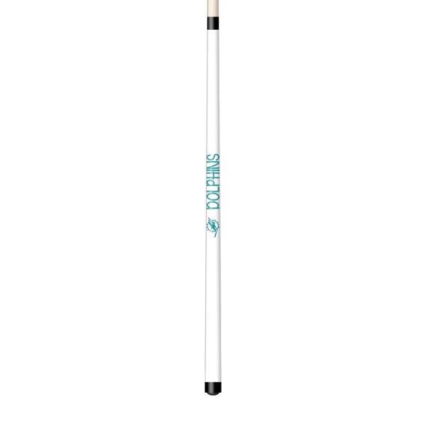 Miami Dolphins Laser Etched Maple Shorty Billiard Cue Made in USA 1