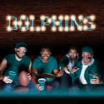 Miami Dolphins Recycled Metal Lighted Wordmark Logo Sign 6 Miami Dolphins Recycled Metal Lighted Wordmark Logo Sign