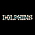 Miami Dolphins Recycled Metal Lighted Wordmark Logo Sign 8 Miami Dolphins Recycled Metal Lighted Wordmark Logo Sign