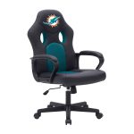 Miami Dolphins Vision Mesh Swivel Adjustable Game Chair