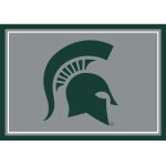 Michigan State 3x4 Area Rug 8 Michigan State 3x4 Area Rug