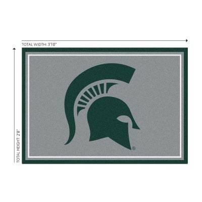 Michigan State 3x4 Area Rug