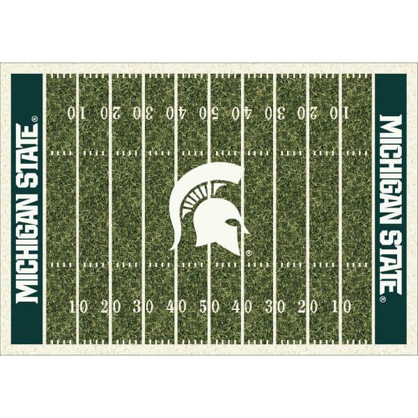 Michigan State 4x6 Homefield Rug 1