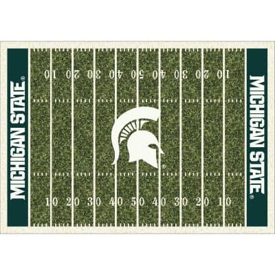 Michigan State 6x8 Homefield Rug