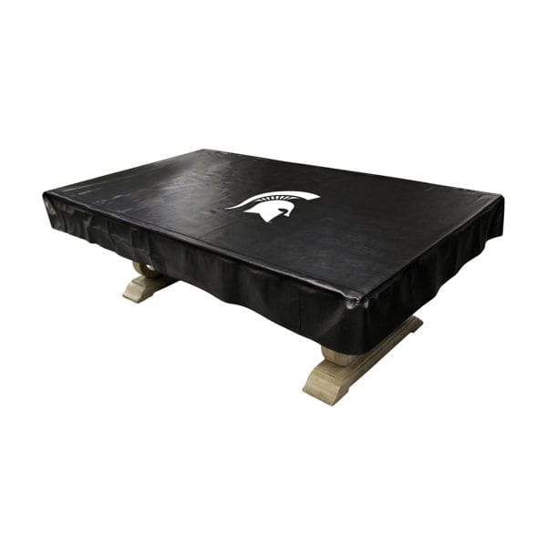 Michigan State 8 Deluxe Pool Table Cover 1