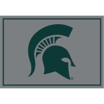 Michigan State 8x11 Spirit Rug 3 Michigan State 8x11 Spirit Rug