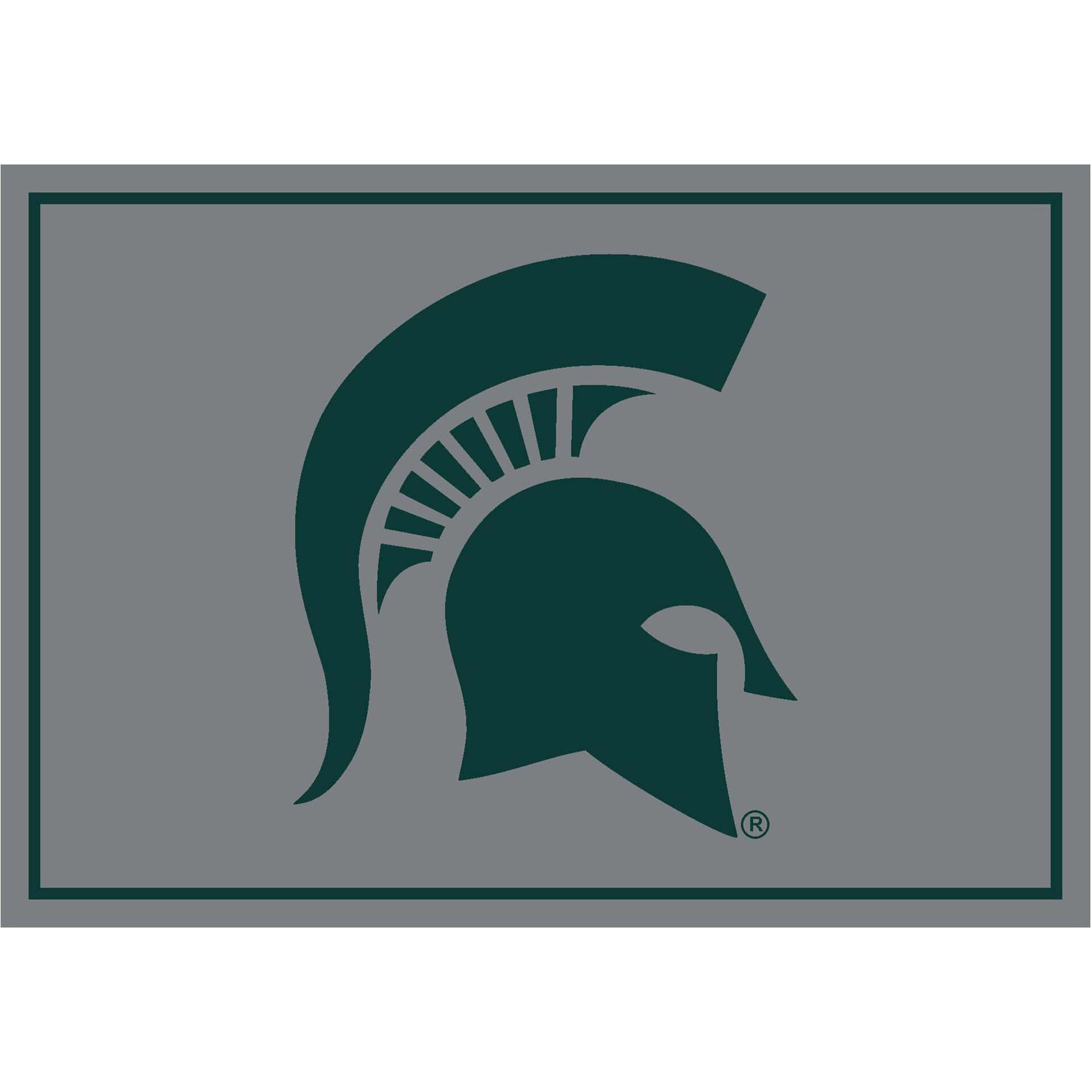 Michigan State 8x11 Spirit Rug 1 Michigan State 8x11 Spirit Rug