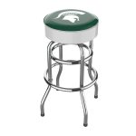 Michigan State Chrome Bar Stool 14 Michigan State Chrome Bar Stool