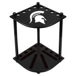 Michigan State Corner Cue Rack 7 Michigan State Corner Cue Rack
